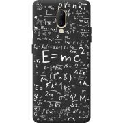 Чорний чохол BoxFace OnePlus 7 E=mc2