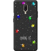 Чорний чохол BoxFace OnePlus 7 Among Us Invisible