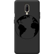 Чорний чохол BoxFace OnePlus 7 Earth