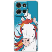 Чохол BoxFace Motorola Moto G56 Fuck Unicorn
