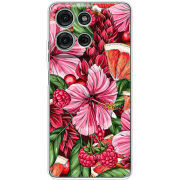 Чохол BoxFace Motorola Moto G56 Tropical Flowers