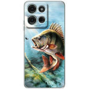 Чохол BoxFace Motorola Moto G56 Полосатый Бандит