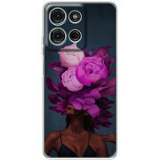 Чохол BoxFace Motorola Moto G56 Exquisite Purple Flowers
