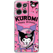 Чохол BoxFace Motorola Moto G56 День народження Kuromi