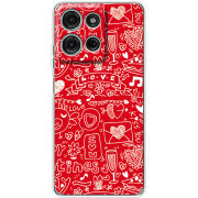 Чохол BoxFace Motorola Moto G56 Happy Valentines