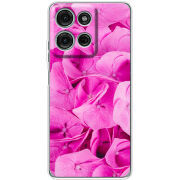 Чохол BoxFace Motorola Moto G56 Pink Flowers