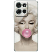 Чохол BoxFace Motorola Moto G56 Marilyn Monroe Bubble Gum