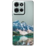 Прозорий чохол BoxFace Motorola Moto G56 Blue Mountain