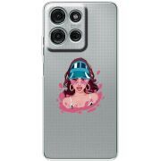 Прозорий чохол BoxFace Motorola Moto G56 Selena Gomez