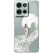 Прозорий чохол BoxFace Motorola Moto G56 Swan