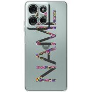 Прозорий чохол BoxFace Motorola Moto G56 Именной