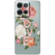 Чохол зі стразами Motorola Moto G56 Love