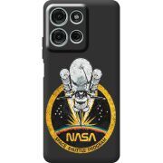 Чорний чохол BoxFace Motorola Moto G56 NASA Spaceship