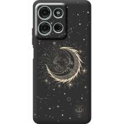 Чорний чохол BoxFace Motorola Moto G56 Moon