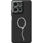 Чорний чохол BoxFace Motorola Moto G56 Balloon