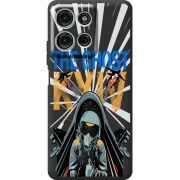 Чорний чохол BoxFace Motorola Moto G56 Привид Києва в дії