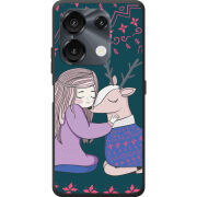 Чохол BoxFace Umidigi G9 Girl and deer