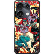 Чохол BoxFace Umidigi G9 Deadpool and Mary Jane