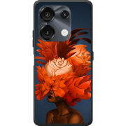 Чохол BoxFace Umidigi G9 Exquisite Orange Flowers