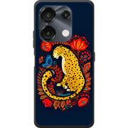 Чохол BoxFace Umidigi G9 Petrykivka Leopard