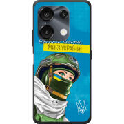 Чохол BoxFace Umidigi G9 Захисниця з України