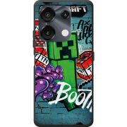 Чохол BoxFace Umidigi G9 Minecraft Graffiti