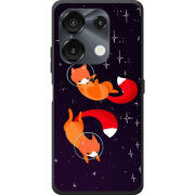 Чохол BoxFace Umidigi G9 Fox-Astronauts