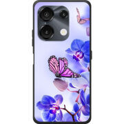 Чохол BoxFace Umidigi G9 Orchids and Butterflies