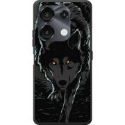 Чорний чохол BoxFace Umidigi G9 Wolf