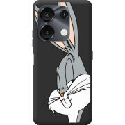 Чорний чохол BoxFace Umidigi G9 Lucky Rabbit