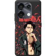 Чорний чохол BoxFace Umidigi G9 Атака Титанов Леви