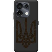 Чорний чохол BoxFace Umidigi G9 Ukrainian Trident