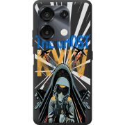 Чорний чохол BoxFace Umidigi G9 Привид Києва в дії