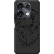 Чорний чохол BoxFace Umidigi G9 Lion