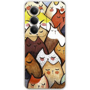 Чохол BoxFace Xiaomi Redmi 15 171 mm Sleepy Cats