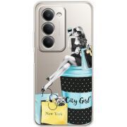 Прозорий чохол BoxFace Xiaomi Redmi 15 171 mm City Girl