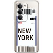 Прозорий чохол BoxFace Xiaomi Redmi 15 171 mm Ticket New York