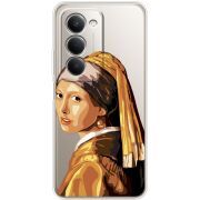 Прозорий чохол BoxFace Xiaomi Redmi 15 171 mm Девушка с жемчужной серёжкой