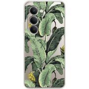 Прозорий чохол BoxFace Xiaomi Redmi 15 171 mm Banana Leaves