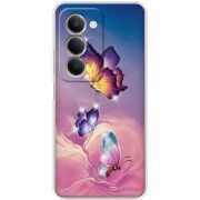 Чохол зі стразами Xiaomi Redmi 15 171 mm Butterflies