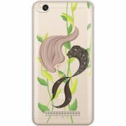 Прозрачный чехол Uprint Xiaomi Redmi 4A Cute Mermaid