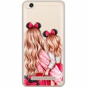 Прозрачный чехол Uprint Xiaomi Redmi 4A Mouse Girls