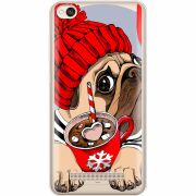 Прозрачный чехол Uprint Xiaomi Redmi 4A Winter Puggy