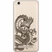 Прозрачный чехол Uprint Xiaomi Redmi 4A Chinese Dragon