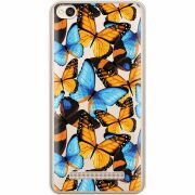 Прозрачный чехол Uprint Xiaomi Redmi 4A Butterfly Morpho