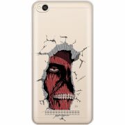 Прозрачный чехол Uprint Xiaomi Redmi 4A Нападение Титана