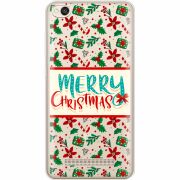 Прозрачный чехол Uprint Xiaomi Redmi 4A Vintage Christmas Pattern