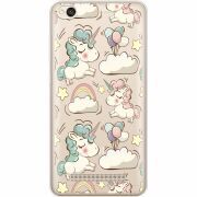Прозрачный чехол Uprint Xiaomi Redmi 4A Unicorns