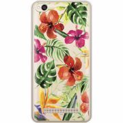 Прозрачный чехол Uprint Xiaomi Redmi 4A Tropical Flowers