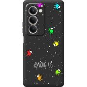 Чорний чохол BoxFace Xiaomi Redmi 15 171 mm Among Us Invisible